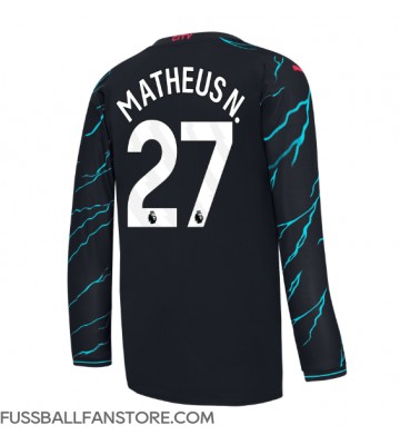 Manchester City Matheus Nunes #27 Replik 3rd trikot 2023-24 Langarm